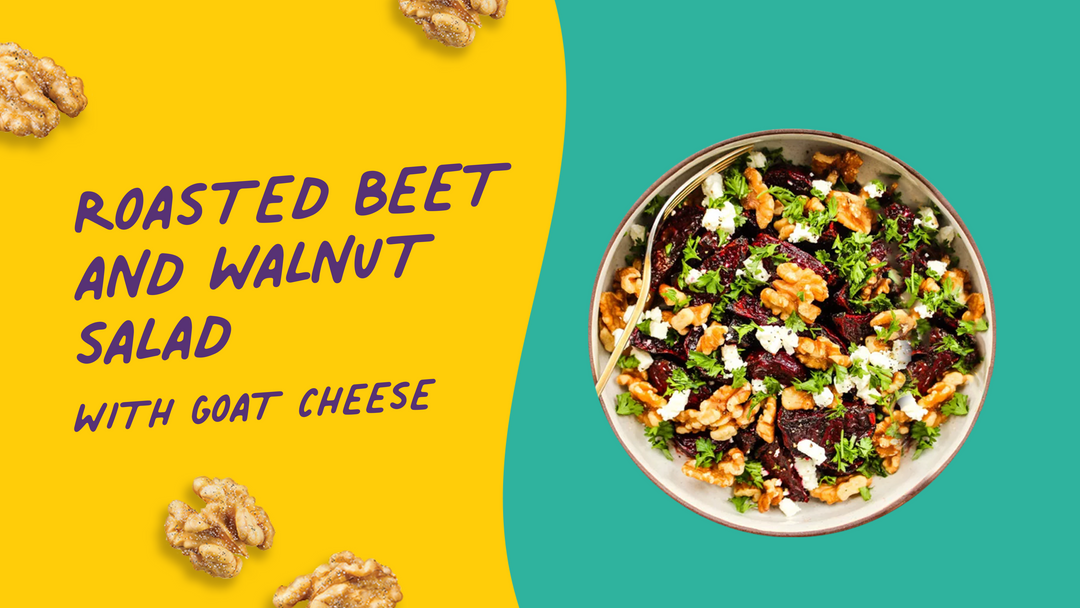 NEW! Roasted Beet and Walnut Salad Recipe