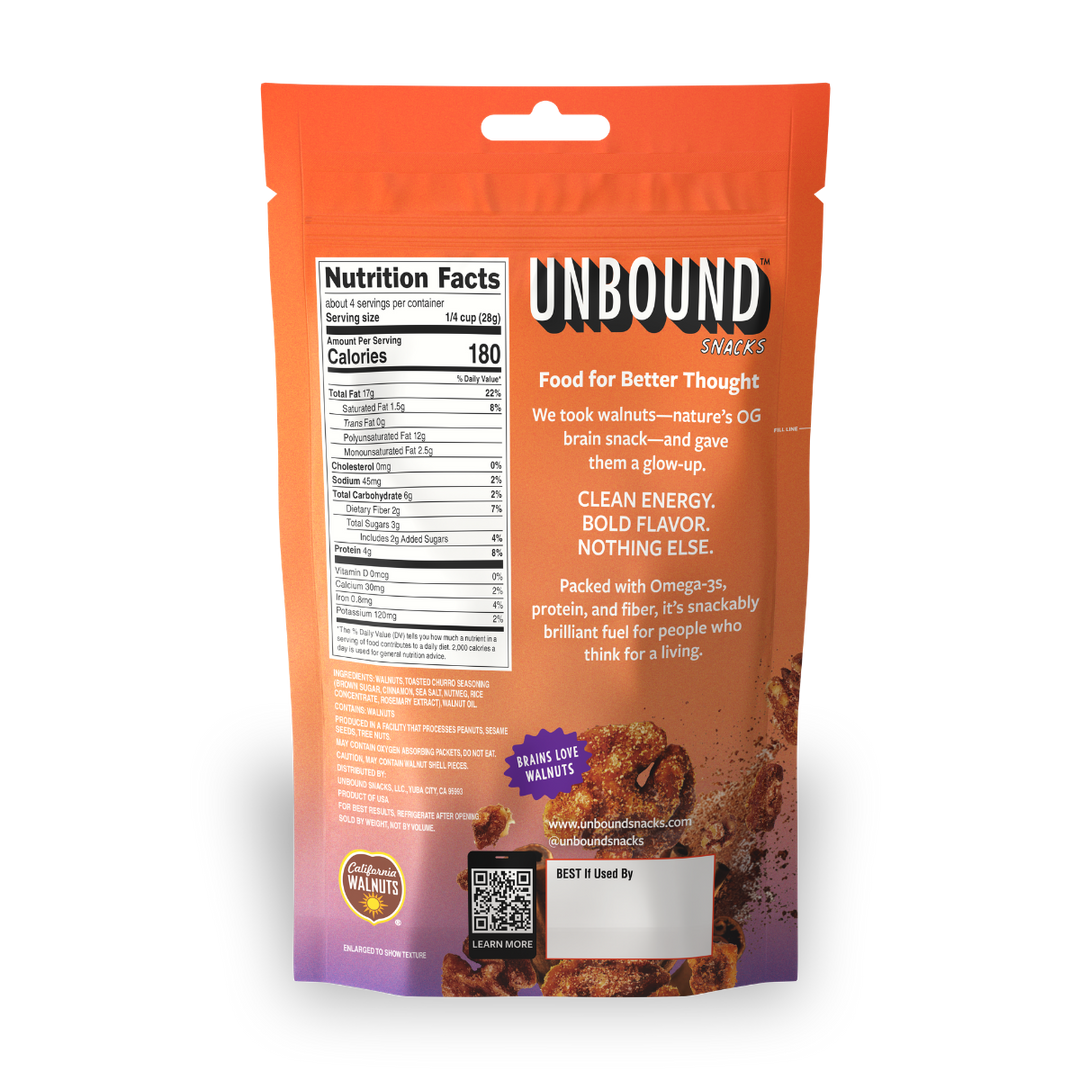 Toasted Churro Walnuts